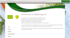Desktop Screenshot of im-weissdorngarten.de